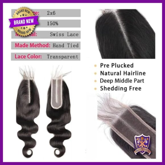 Body Wave Human Hair Bundles with HD Lace Closure 16 Inch Brazilian Hair main image 5